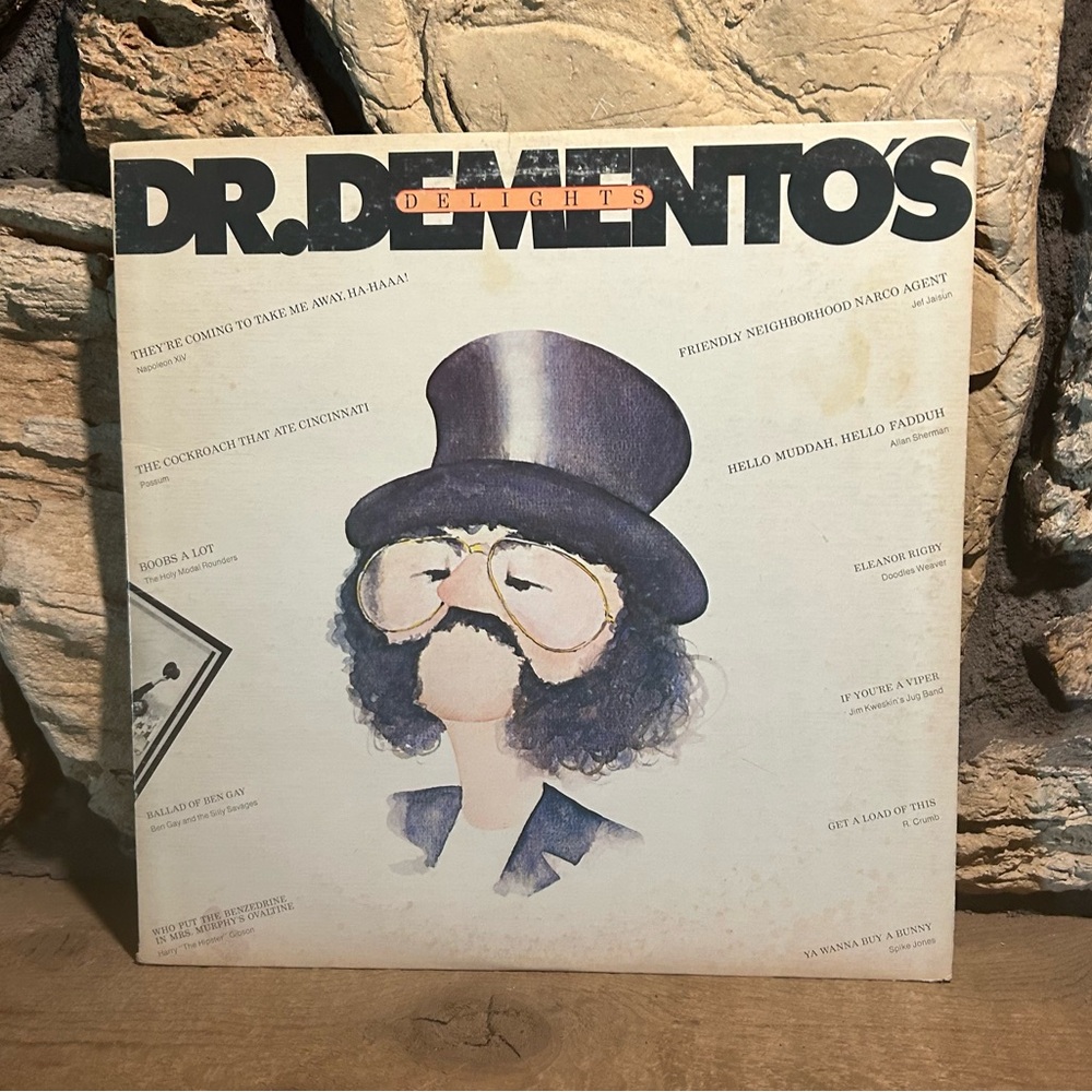 Dr. Demento Vinyl LP Album Vintage 1975